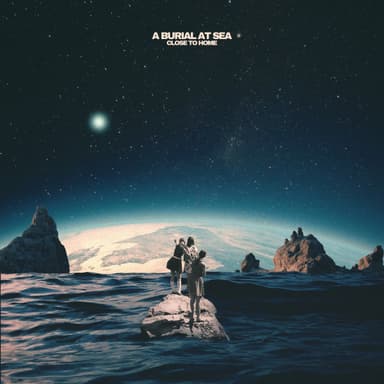a burial at sea - 'close to home' artwork